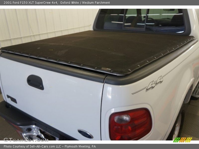 Oxford White / Medium Parchment 2001 Ford F150 XLT SuperCrew 4x4
