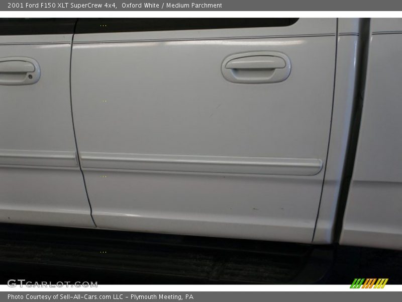 Oxford White / Medium Parchment 2001 Ford F150 XLT SuperCrew 4x4