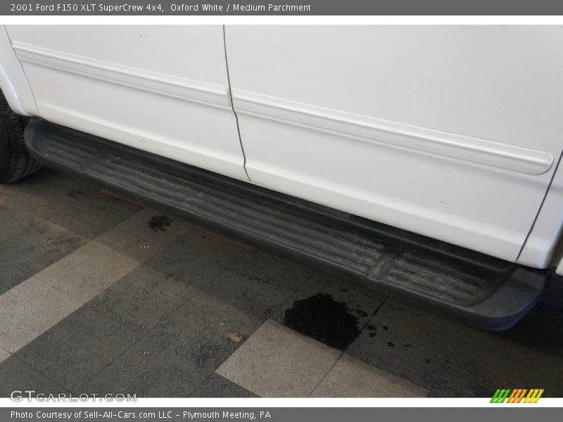 Oxford White / Medium Parchment 2001 Ford F150 XLT SuperCrew 4x4