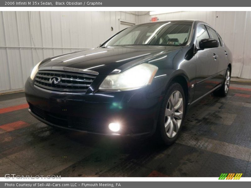 Black Obsidian / Graphite 2006 Infiniti M 35x Sedan