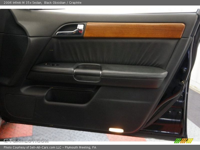 Black Obsidian / Graphite 2006 Infiniti M 35x Sedan