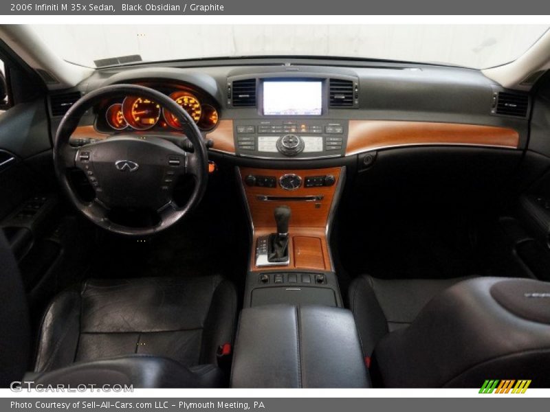 Black Obsidian / Graphite 2006 Infiniti M 35x Sedan