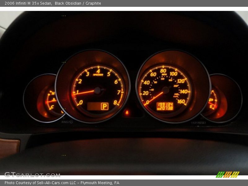 Black Obsidian / Graphite 2006 Infiniti M 35x Sedan