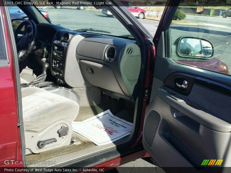 Magnetic Red Metallic / Light Oak 2003 GMC Envoy XL SLE 4x4