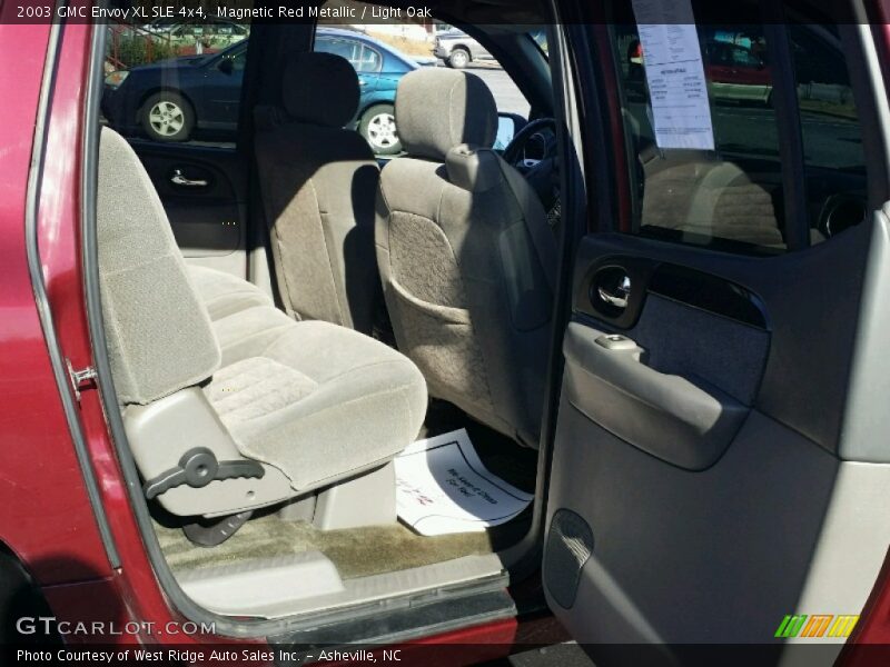 Magnetic Red Metallic / Light Oak 2003 GMC Envoy XL SLE 4x4