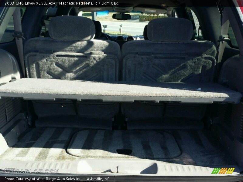 Magnetic Red Metallic / Light Oak 2003 GMC Envoy XL SLE 4x4