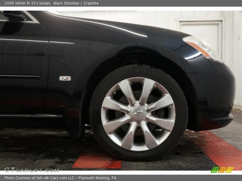 Black Obsidian / Graphite 2006 Infiniti M 35x Sedan