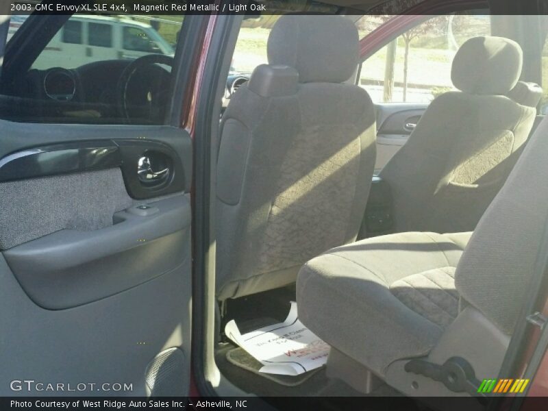Magnetic Red Metallic / Light Oak 2003 GMC Envoy XL SLE 4x4