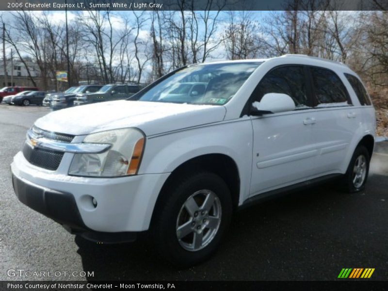 Summit White / Light Gray 2006 Chevrolet Equinox LT