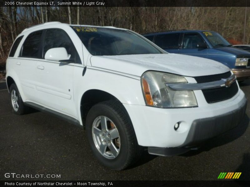 Summit White / Light Gray 2006 Chevrolet Equinox LT