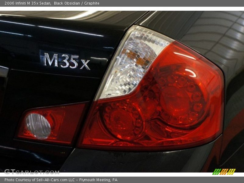 Black Obsidian / Graphite 2006 Infiniti M 35x Sedan