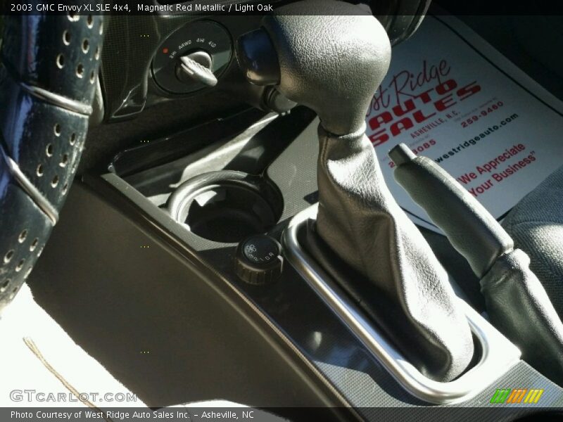 Magnetic Red Metallic / Light Oak 2003 GMC Envoy XL SLE 4x4