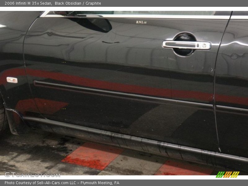 Black Obsidian / Graphite 2006 Infiniti M 35x Sedan