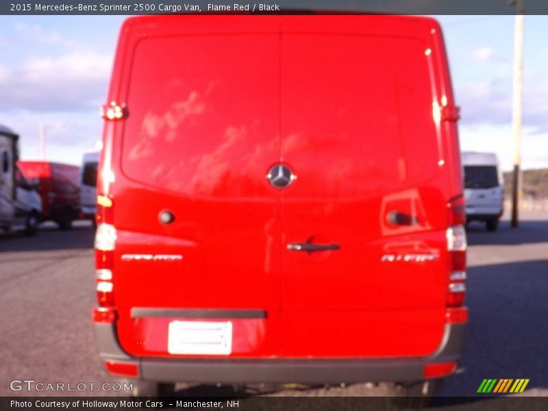 Flame Red / Black 2015 Mercedes-Benz Sprinter 2500 Cargo Van