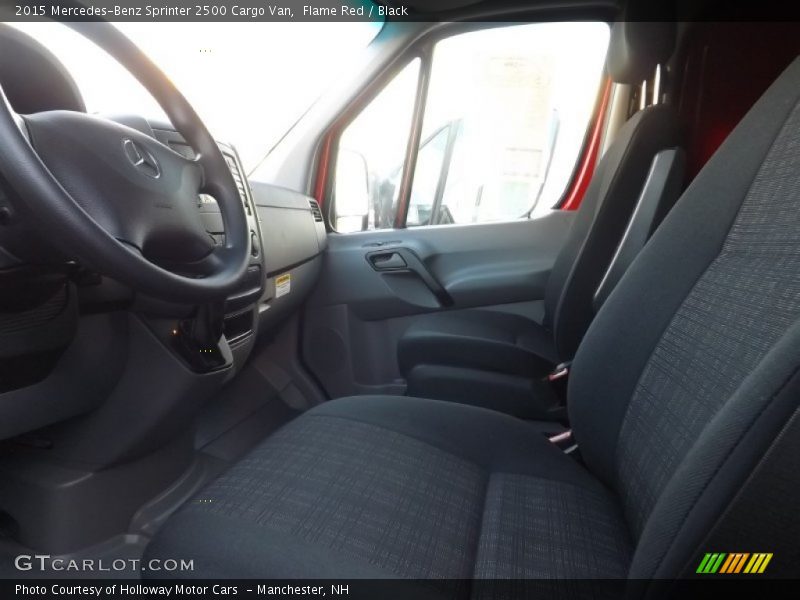 Flame Red / Black 2015 Mercedes-Benz Sprinter 2500 Cargo Van