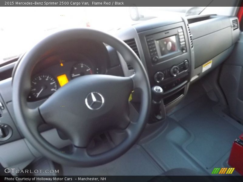 Flame Red / Black 2015 Mercedes-Benz Sprinter 2500 Cargo Van