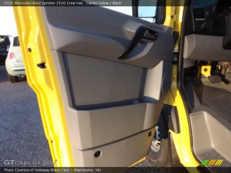 Calcite Yellow / Black 2015 Mercedes-Benz Sprinter 2500 Crew Van