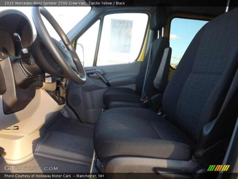Calcite Yellow / Black 2015 Mercedes-Benz Sprinter 2500 Crew Van