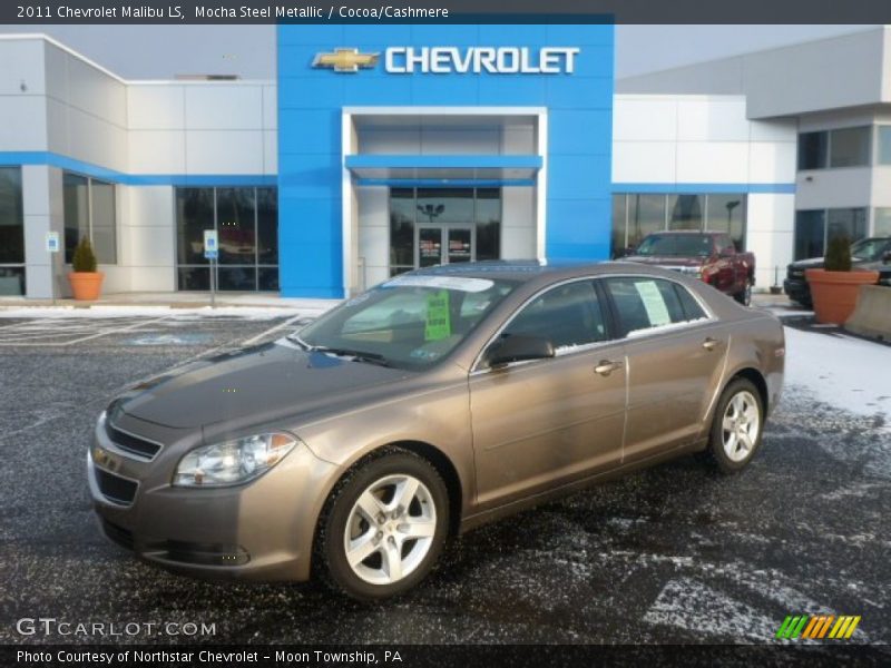 Mocha Steel Metallic / Cocoa/Cashmere 2011 Chevrolet Malibu LS