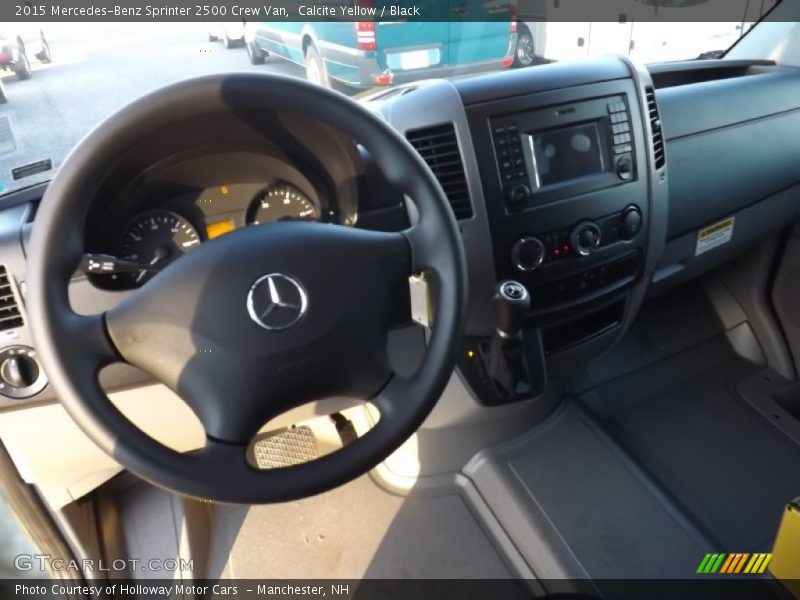 Calcite Yellow / Black 2015 Mercedes-Benz Sprinter 2500 Crew Van