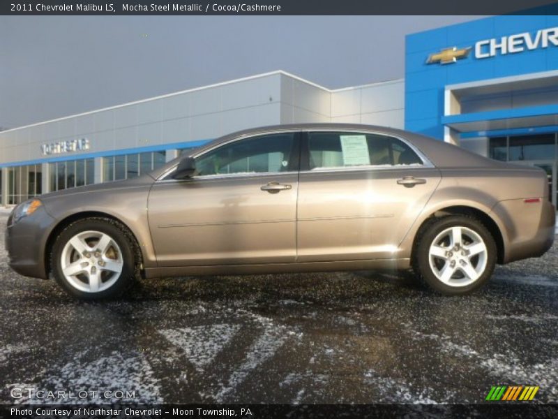 Mocha Steel Metallic / Cocoa/Cashmere 2011 Chevrolet Malibu LS