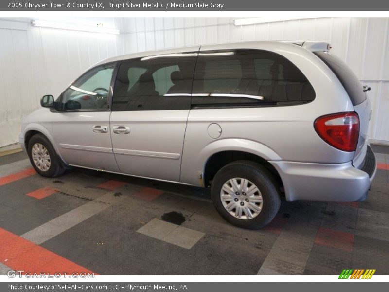 Bright Silver Metallic / Medium Slate Gray 2005 Chrysler Town & Country LX