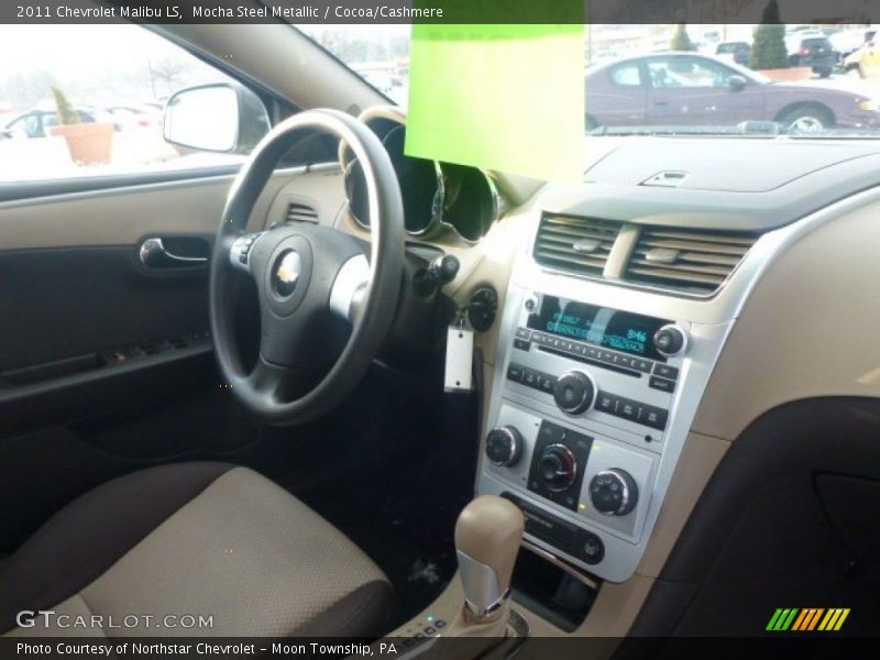 Mocha Steel Metallic / Cocoa/Cashmere 2011 Chevrolet Malibu LS