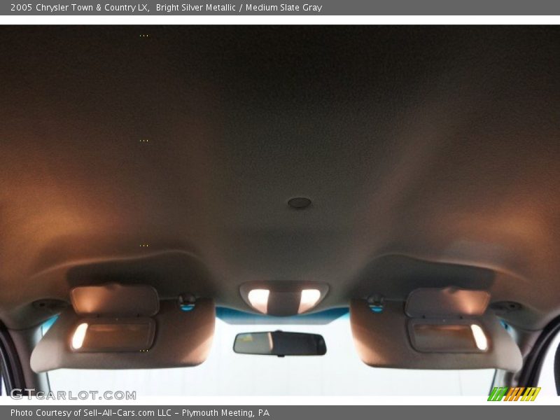 Bright Silver Metallic / Medium Slate Gray 2005 Chrysler Town & Country LX
