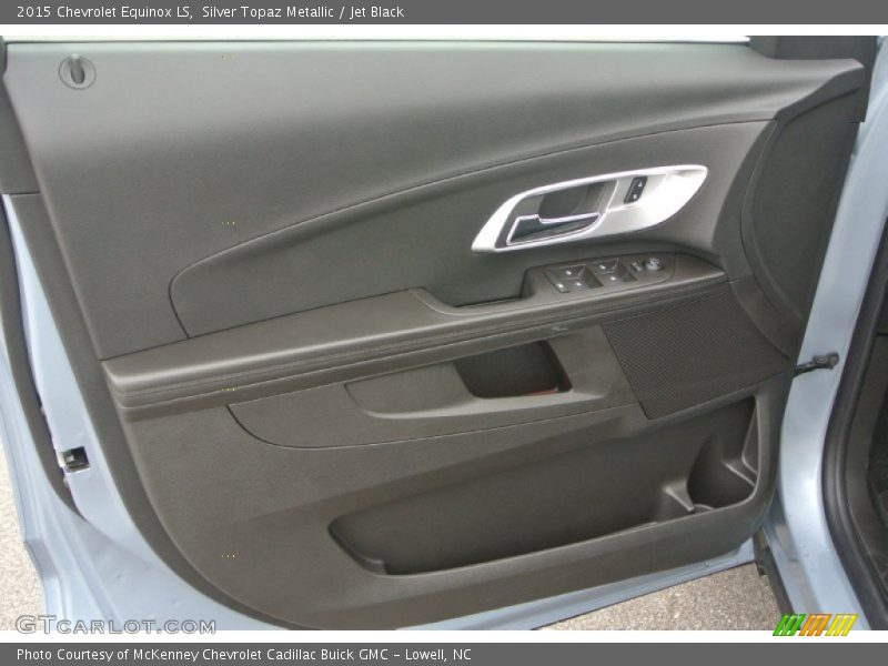 Silver Topaz Metallic / Jet Black 2015 Chevrolet Equinox LS