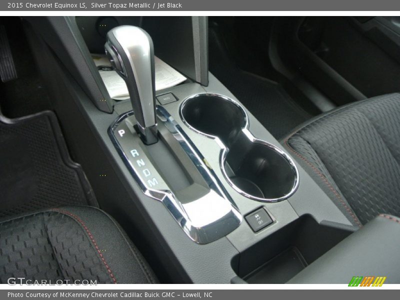 Silver Topaz Metallic / Jet Black 2015 Chevrolet Equinox LS