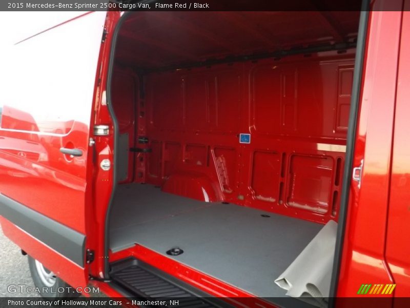  2015 Sprinter 2500 Cargo Van Black Interior