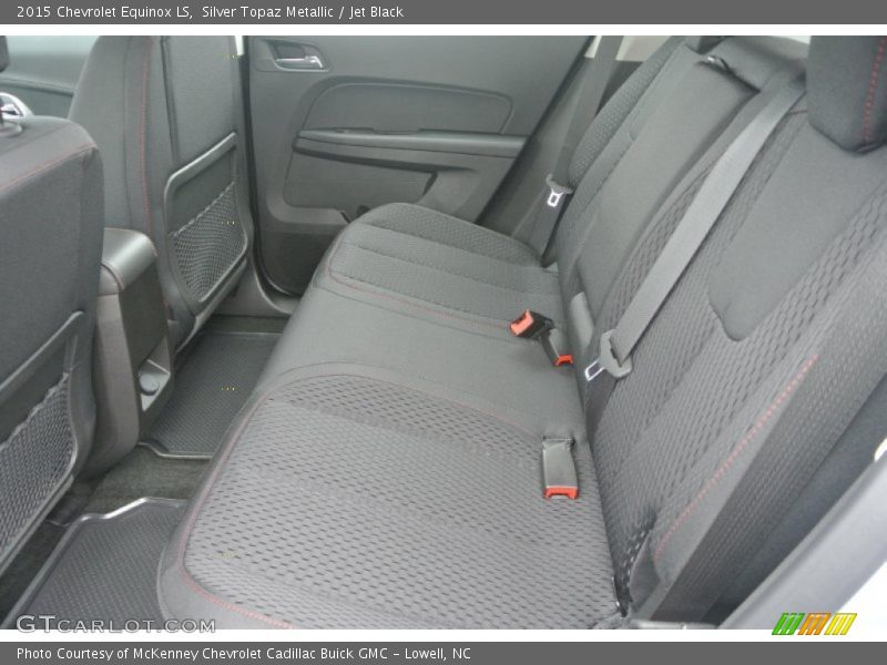 Silver Topaz Metallic / Jet Black 2015 Chevrolet Equinox LS