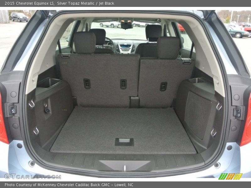 Silver Topaz Metallic / Jet Black 2015 Chevrolet Equinox LS