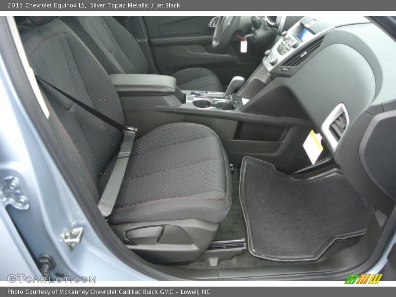 Silver Topaz Metallic / Jet Black 2015 Chevrolet Equinox LS