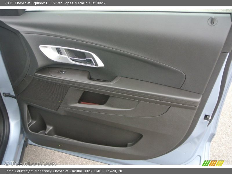 Silver Topaz Metallic / Jet Black 2015 Chevrolet Equinox LS