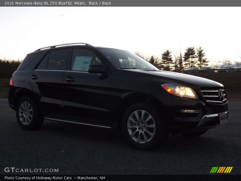 Black / Black 2015 Mercedes-Benz ML 250 BlueTEC 4Matic