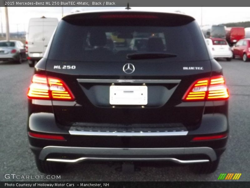 Black / Black 2015 Mercedes-Benz ML 250 BlueTEC 4Matic