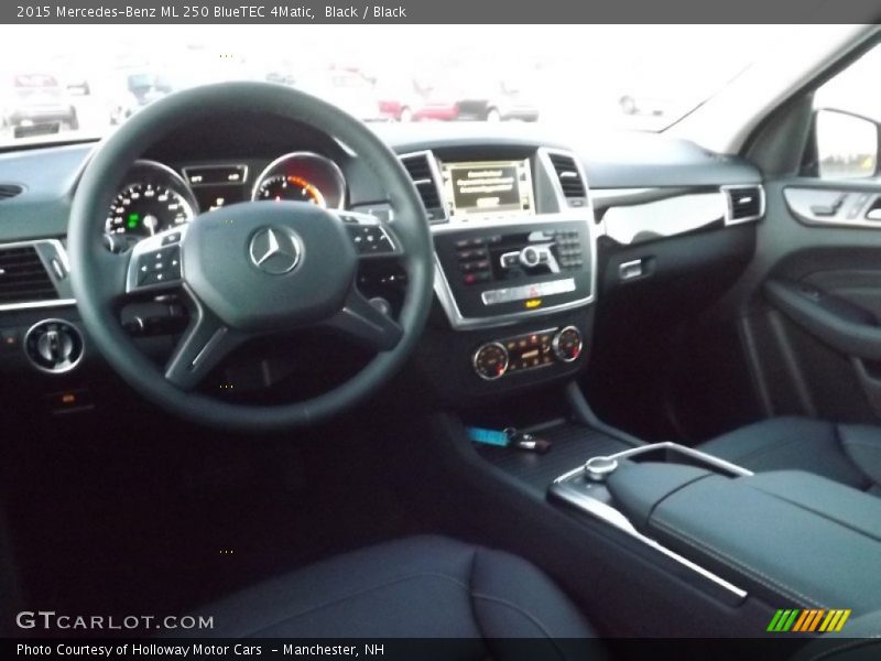 Black / Black 2015 Mercedes-Benz ML 250 BlueTEC 4Matic