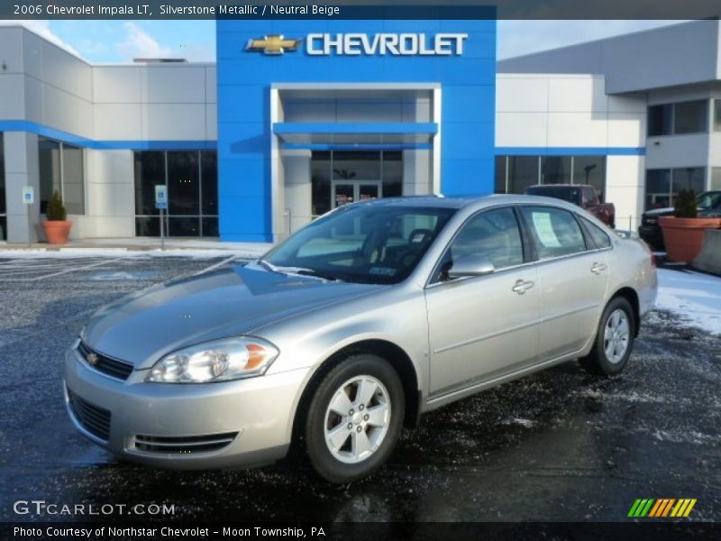 Silverstone Metallic / Neutral Beige 2006 Chevrolet Impala LT