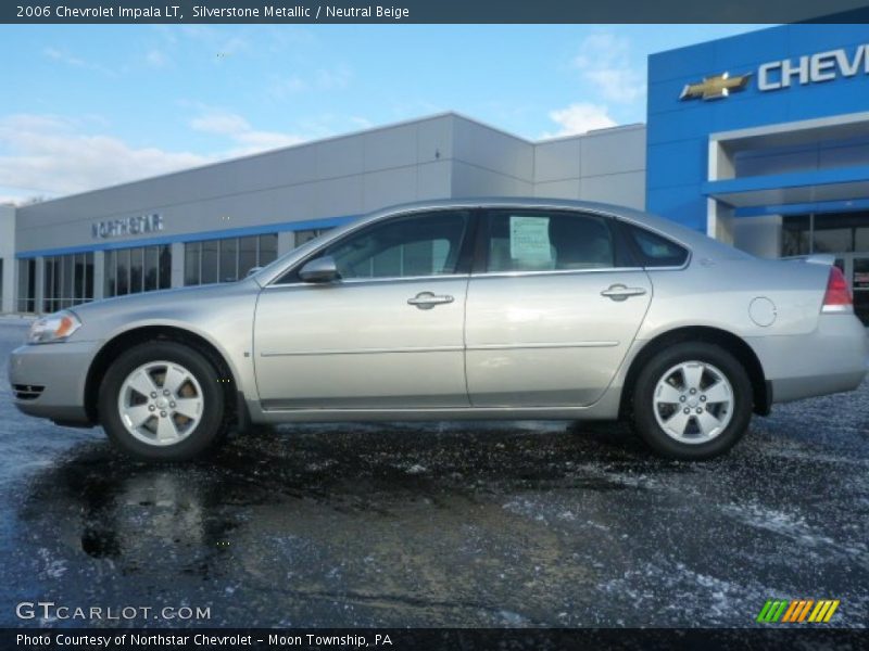 Silverstone Metallic / Neutral Beige 2006 Chevrolet Impala LT