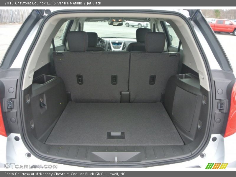 Silver Ice Metallic / Jet Black 2015 Chevrolet Equinox LS