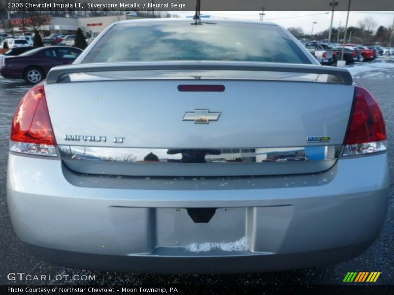 Silverstone Metallic / Neutral Beige 2006 Chevrolet Impala LT