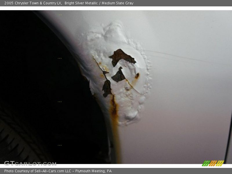 Bright Silver Metallic / Medium Slate Gray 2005 Chrysler Town & Country LX