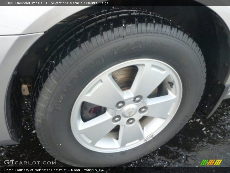Silverstone Metallic / Neutral Beige 2006 Chevrolet Impala LT