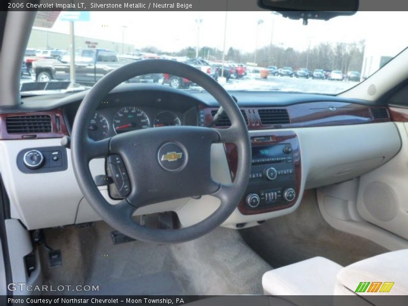 Silverstone Metallic / Neutral Beige 2006 Chevrolet Impala LT