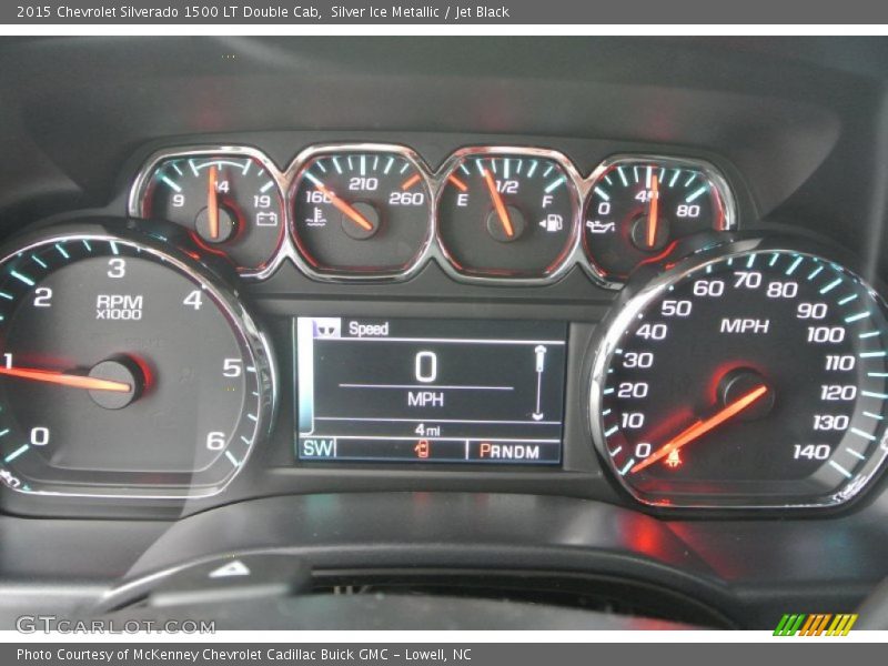  2015 Silverado 1500 LT Double Cab LT Double Cab Gauges