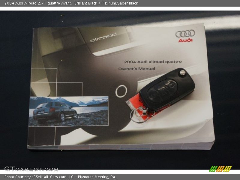 Brilliant Black / Platinum/Saber Black 2004 Audi Allroad 2.7T quattro Avant
