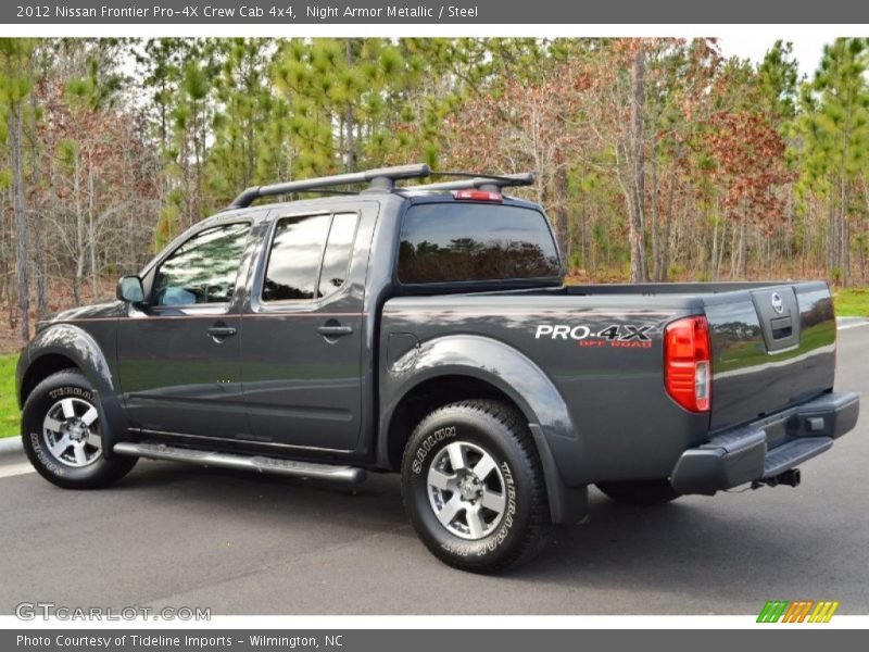 Night Armor Metallic / Steel 2012 Nissan Frontier Pro-4X Crew Cab 4x4