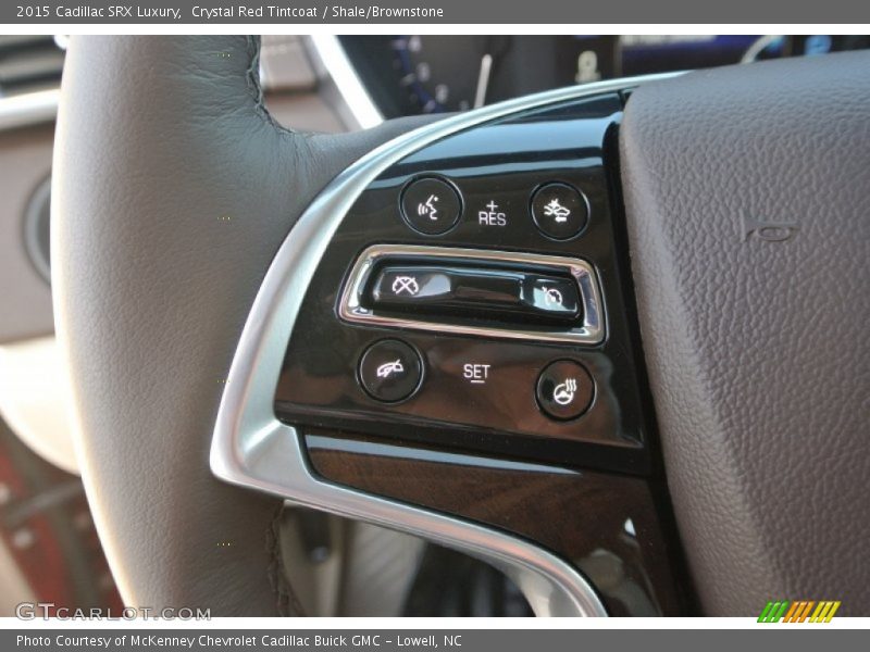 Crystal Red Tintcoat / Shale/Brownstone 2015 Cadillac SRX Luxury