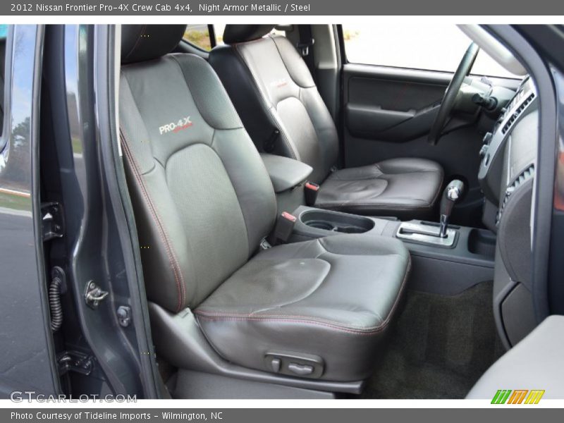 Front Seat of 2012 Frontier Pro-4X Crew Cab 4x4